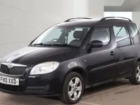 Used Skoda Roomster SE 80 HP (58 kW) 2010 Black MPV
