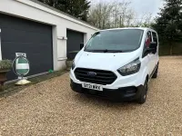 Used Ford Transit Custom 105 HP (77 kW) 2021 White Van