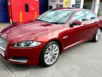 Second-hand Jaguar XF Portfolio 2012 Roșu Berlinǎ