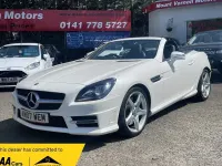 Used Mercedes SLK250 AMG 204 HP (150 kW) 2014 White Cabriolet