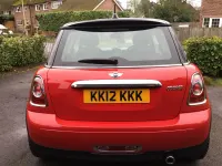 Usado Mini Cooper Hatch 2012 Rojo Utilitario