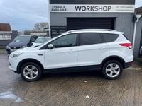 Used Ford Kuga Zetec 150 HP (110 kW) 2016 White SUV