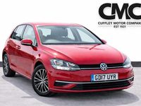 Used VW Golf VII SE 125 HP (91 kW) 2017 Red Hatchback