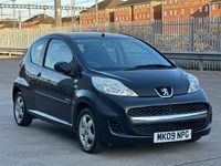 Used Peugeot 107 2009 Black Hatchback