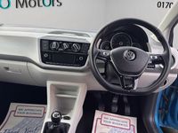 Used VW up! high up! 75 HP (55 kW) 2018 Blue Hatchback