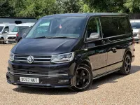 Used VW T6 Sportline 201 HP (147 kW) 2018 Black Van