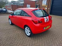 Used Vauxhall Corsa 75 HP (55 kW) 2016 Red Hatchback