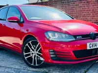 Used VW Golf VII GTD 184 HP (135 kW) 2014 Red Hatchback