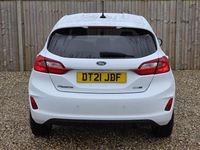 Used Ford Fiesta Titanium 2021 White Hatchback