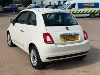 Used Fiat 500 Pop Star 69 HP (50 kW) 2016 White Hatchback