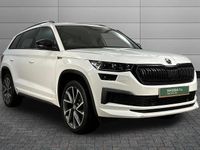 Used Skoda Kodiaq SportLine 147 HP (108 kW) 2022 Moon white metallic SUV