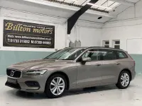 Usado Volvo V60 Momentum 150 CV (110 kW) 2019 Gris Familiar