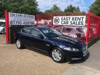 Used Jaguar XF Luxury 163 HP (119 kW) 2015 Blue Sedan