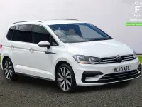 Used VW Touran R-line 150 HP (110 kW) 2021 White MPV