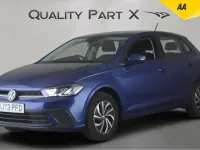 Used VW Polo Life 95 HP (69 kW) 2023 Blue Hatchback
