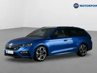 Used Skoda Octavia vRS 190 HP (139 kW) 2021 Blue Estate