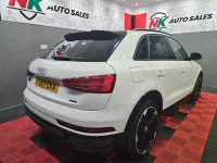 Used Audi Q3 Black Edition 184 HP (135 kW) 2017 White SUV