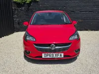 Used Vauxhall Corsa SRi 90 HP (66 kW) 2019 Red Hatchback