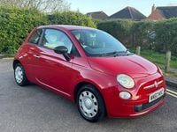 Used Fiat 500 Pop 69 HP (50 kW) 2011 Red Hatchback