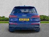 Used Audi Q7 Black Edition 286 HP (210 kW) 2020 Blue SUV