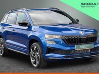 Used Skoda Karoq SportLine 110 HP (80 kW) 2025 Race blue metallic SUV