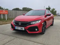 Used Honda Civic SR 129 HP (94 kW) 2017 Red Hatchback