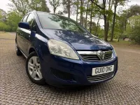 Gebraucht Vauxhall Zafira 120 PS (88 kW) 2010 Blau Van / Kleinbus