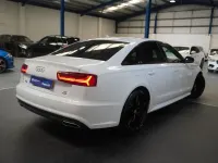 Used Audi A6 Black Edition 190 HP (139 kW) 2018 White Sedan