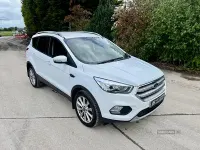 Used Ford Kuga Titanium 120 HP (88 kW) 2019 White SUV