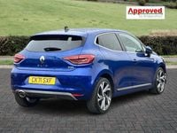 Used Renault Clio V RS Line 90 HP (66 kW) 2021 Blue Hatchback