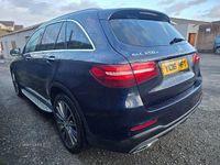 Used Mercedes GLC250 AMG line 2016 Blue Estate