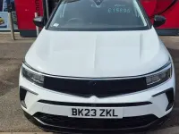 Used Vauxhall Grandland X GS Line 131 HP (96 kW) 2022 White SUV