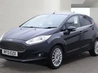 Used Ford Fiesta Titanium 75 HP (55 kW) 2013 Black Hatchback