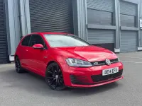 Used VW Golf VII GTD 2014 Red Hatchback