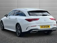 Used Mercedes CLA220 AMG Line Premium Plus 187 HP (137 kW) 2021 Polar white Sedan
