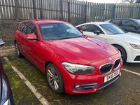 Used BMW 118 Sport Line 136 HP (100 kW) 2016 Red Hatchback