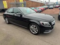Used Mercedes C200 184 HP (135 kW) 2015 Black Sedan