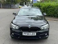 Used BMW 118 Sport Line 2016 Black Hatchback