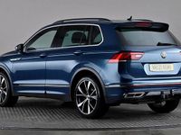 Used VW Tiguan R-line 150 HP (110 kW) 2021 Blue SUV