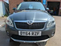 Used Skoda Roomster 105 HP (77 kW) 2014 Grey MPV