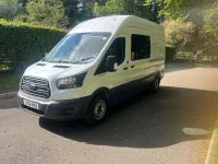 Used Ford Transit 130 HP (95 kW) 2018 White Van