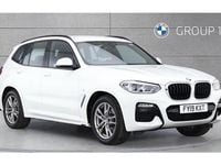 Used BMW X3 M Sport 190 HP (139 kW) 2019 White SUV