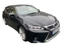 Used Lexus CT200h Luxury Line 2017 Black Hatchback