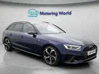 Used Audi A4 Black Edition 150 HP (110 kW) 2024 Blue Estate