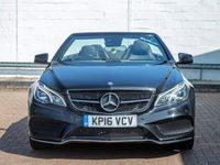 used Mercedes E220 CLASSE E 2.1AMG LINE EDITION CABRIOLET G-TRONIC+ EUR DIESEL FROM 2016 FROM BRAINTREE (CM7 3BH) | SPOTICAR