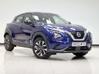 Used Nissan Juke Acenta 114 HP (83 kW) 2022 Blue SUV