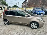 Used Nissan Note Tekna 110 HP (80 kW) 2008 Beige Hatchback