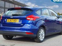 Used Ford Focus Titanium 125 HP (91 kW) 2017 Blue Hatchback
