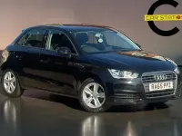 Used Audi A1 Sportback Design 95 HP (69 kW) 2015 Black Hatchback