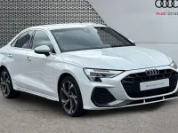 Used Audi A3 S-Line 116 HP (85 kW) 2024 White Sedan